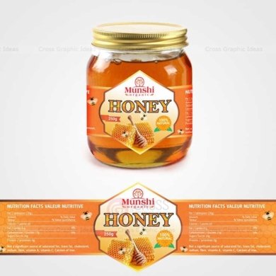 honey bottle design